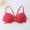 Red, variant on ATENAR Womens Bras,Wireless Bras for Women,Supportive Bras for Women,Soft,Stretch Fabric,Solid,Nylon,Spandex,Black,S