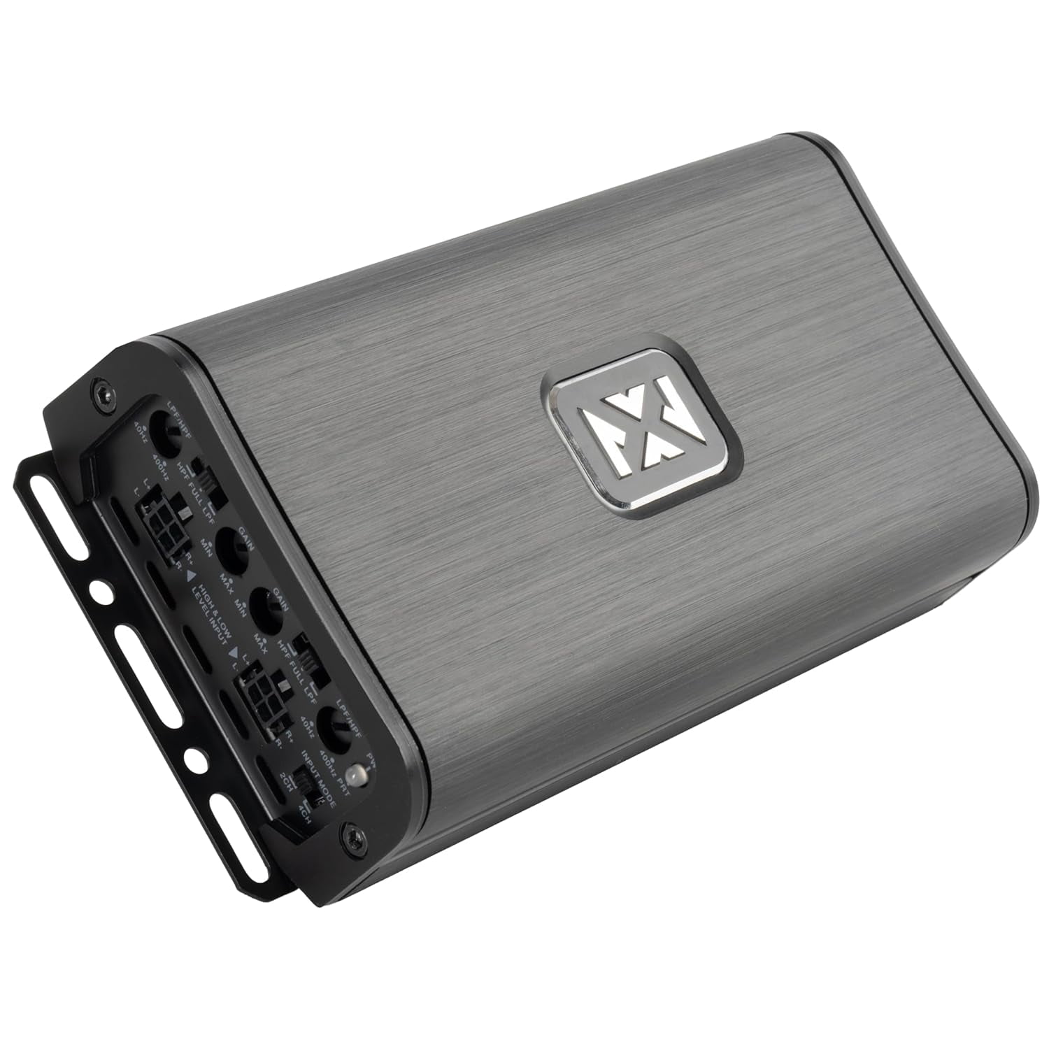 NVX VADM4v2 4-Channel Class D Amplifier 1000W Peak 500W RMS 2/4-ohm Stable High/Low Pass X-Over