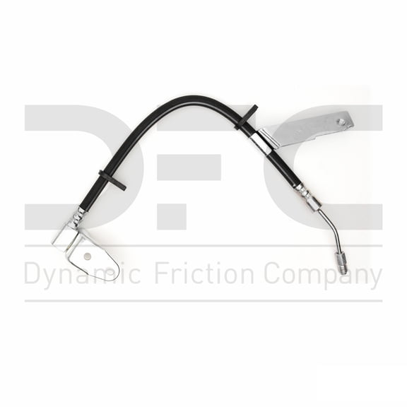 Rear Left Dynamic Friction Company Brake Line Hose 350-40074 For 1995-1999 Dodge Neon, 1995-1999 Plymouth Neon