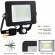thumbnail image 3 of CHAO Foco exterior de 50W con detector de movimiento, IP65 resistente al agua, 1200LM, Spot LED, 3 of 5