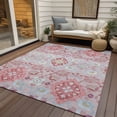 thumbnail image 6 of Addison Rugs Chantille Indoor/Outdoor Traditional Vintage Blush Washable Rectangle Rug, 9' x 12', 6 of 6