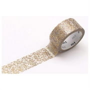 mt Fab Washi Paper Masking Tape: 3/5 in. x 10 ft. (Particle Gold)