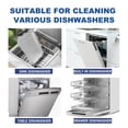 thumbnail image 4 of Wzzjkit Dishwasher Tablets, Dishwasher Cleaning Tablets Dishwasher Cleaner Gloss Cleaner Degrease and Stain Removal 100g, Dish Washer Cleaner Tablets, 4 of 9