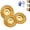 3PCS*Curved Surface, variant on Tungsten Carbide Wheel Disc Angle Grinder Polishing Pad Wood Carving Cutting Discs Attachments Sanding Grinding Wheel Grain Tool for 4" & 4-1/2" Grinders Woodworking for Shaper Stump Teeth Shaping