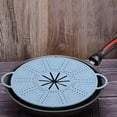 thumbnail image 5 of GiLiling Silicone Splatter Guard Lid for Frying Pans, A Multi-purpose Heat-Resistant Cover Suitable for 12-Inch Non-stick Pans, Dishwasher Safe for Easy Cleaning and Maintenance., 5 of 8