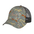 thumbnail image 6 of Lsque Dachshund Dog Bird Printed Trucker Hat - Baseball Cap for Men Women - Breathable Mesh Side, Adjustable Fit - for Casual Wear, 6 of 7