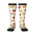 thumbnail image 1 of Balery Flower Chicken Calcetines novedosos Calcetines deportivos Calcetines hasta la rodilla Calcetines de algodón Calcetines originales y geniales, 1 of 6