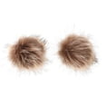 thumbnail image 1 of MesaSe 2pcs Artificial Wool Fuzzy Ball Decorative Hat Fuzzy Ball Clothes Accessories, 1 of 6
