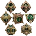 thumbnail image 1 of Juego de dados de metal, juego de mesa de dados en grupo, juego de mesa de poliedro, 1 of 6