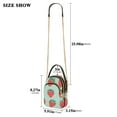 thumbnail image 2 of FORMRS Crossbody Bag for Women Quilted Travel Shoulder Cell Phone Purse with Chain Strap Handbag, Red Strawberry, 2 of 7
