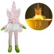 Led Easter Gnomes Bunny Decor Ornaments Plush Faceless Doll Kids Toy,Plush Toy