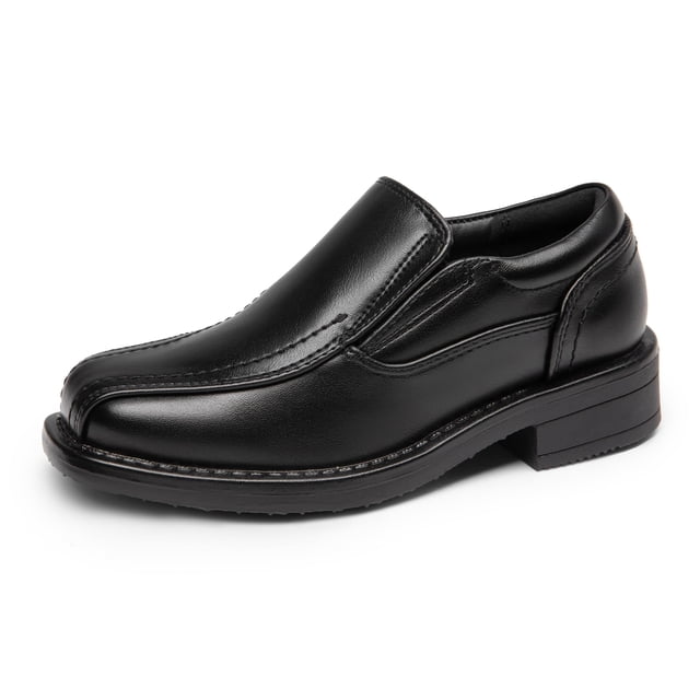 Bruno Marc Mocasines Negros Sin Cordones para Niños Talla 2