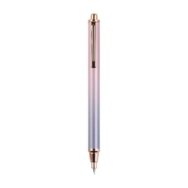 Pluma estilográfica tipo prensa, bolígrafo de tinta retráctil EF Nib, convertidor de relleno, papelería de negocios, suministros escolares de oficina, regalos para escribir