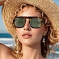 thumbnail image 7 of 2PCS Sunglasses for Womens, Vintage Style Square Eyewear UV400 Protection Driving Sunglasses for Outdoor, 7 of 7