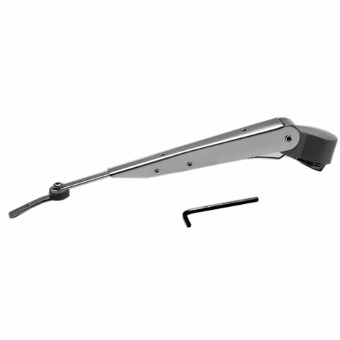 AFI Boat Windshield Wiper Arm | 6.75 - 10.5 Adjustable 1/4 Inch Shaft