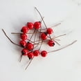 thumbnail image 6 of 100Pcs/Bag Artificial Berry Stems Floral Sprays Berry Fruit Picks for Home Décor Office Restaurant Wedding Garden Patio Shop Window Photography Props, 6 of 8