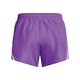 thumbnail image 4 of Women's Under Armour Fly-By Shorts Color: Purple Size: X LARGE, 4 of 5