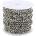 thumbnail image 3 of Worallymy - Extensor de cadena de collar de acero inoxidable para hacer joyas para hombres y mujeres, cadena de bricolaje Worallymy JD735799623, 3 of 6