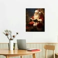 thumbnail image 2 of PIKWEEK  christmas canvas wall art, Santa Claus Poster, santa pictures Maximalist Winter Room Art Decor, Wall Pictures Prints Home Decor for Bedroom Living Room  12x16 in, 2 of 4