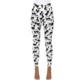 thumbnail image 2 of White Mark Women’s 2-Pack Halloween Cat Leggings, 2 of 6