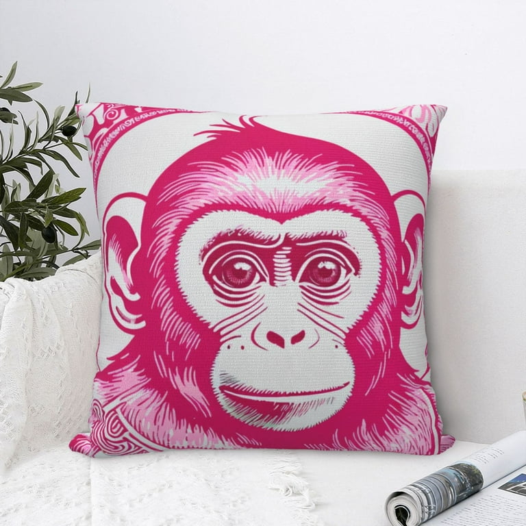 Monkey pillow case sale