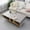 Gray, variant on Coffee Table Cloth For Living Room Rectangle,Waterproof,Solid Color Tablecloth With Tassel For TV Cabinet,Wipeable -Light Blue-40x180cm 16x71inch