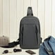 thumbnail image 4 of Bolso de pecho para hombre | Bolso cruzado de hombro a la moda | Organizador de gran capacidad y múltiples compartimentos | Poliéster versátil | Diseño casual y elegante | Ligero | 28x19x10 cm, 4 of 5