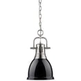 thumbnail image 2 of Beaumont Lane Pendentif en Acier en Étain et Noir, 2 of 2
