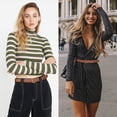 thumbnail image 2 of Women's Black Leather Jeans Belt Waist Casual Belt for Pants Shorts with Black Metal Buckle, 2 of 6