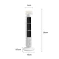 thumbnail image 2 of Ventilador de 2 torres FLhrweasw Enfriamiento vertical sin aspas con luz 3W Blanco 2PCS, 2 of 4