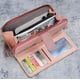 thumbnail image 1 of Cartera Antirrobo Gran Capacidad Billetera Moda Para Mujer Modelo Rosa, 1 of 4