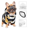 thumbnail image 3 of Balery Design Name Dog Hoodie Pets Wear Hoodies For Small Dogs Pet Clothes Costumes, Pets Wear Hoodie Sweatshirt Outfit For Dogs Cats Cosplay Party-Size Name, 3 of 8