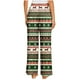 thumbnail image 4 of Pantalones de pijama navideños para mujer Augper, pijamas de algodón a cuadros, 4 of 7