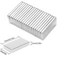 thumbnail image 1 of Powerful Rare Earth Magnet, 20 Pcs Super Strong Neodymium Magnet For Diy, Crafts, Science And Industry - 20x10x2mm, 1 of 2