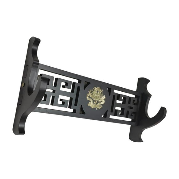Chinese Samurai Stand Bracket Hanger Dragon Lightsaber Rack Wall Mount 1 layer
