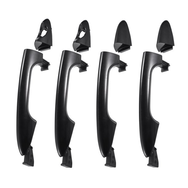 Manija de puerta Exterior de coche No.82651-1R000/82661-1R000 para Hyundai Accent 2012-2017/delantera trasera izquierda derecha/duradera/1 Juego