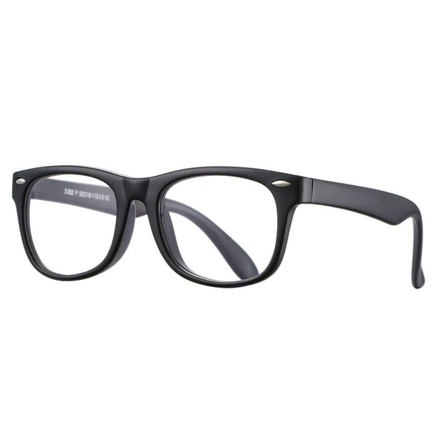 Gafas Nerd Glasses Pro Acme TPEE, lentes transparentes y flexibles de goma para niños