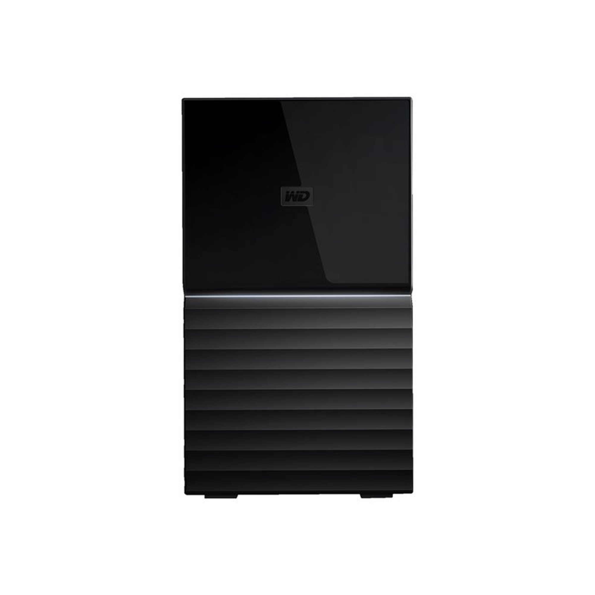 WD My Book Duo WDBFBE0160JBK - Hard drive array - 16 TB - 2 bays - HDD 8 TB  x 2 - USB 3.1 (external)
