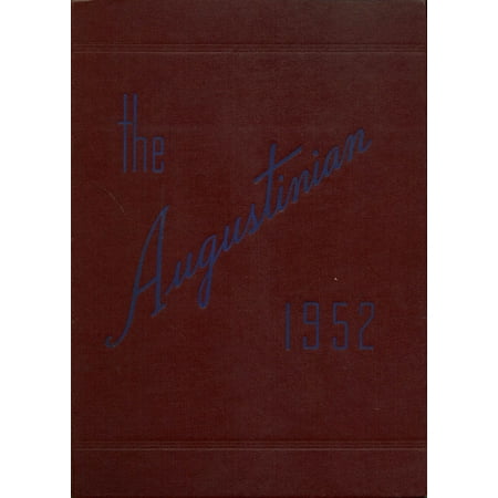 (Custom Reprint) Yearbook: 1952 Augustinian Academy - Augustinian Yearbook (Staten Island NY)