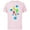 Soft Pink, variant on Disney and Pixar’s Up Love Balloons - Short Sleeve Cotton T-Shirt for Adults - Customized-Athletic Heather