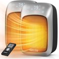 thumbnail image 1 of Calentador de pared GiveBest de 800 W con mando a distancia, 2 unidades, para oficina de autocaravanas, 1 of 6