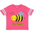 thumbnail image 3 of Inktastic Bee Happy Boys or Girls Toddler T-Shirt, 3 of 5