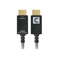 thumbnail image 2 of Comprehensive Pro AV/IT Series - HDMI cable - HDMI male to HDMI male - 50 ft - fiber optic - gray - plenum, 4K support, 2 of 3