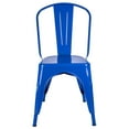 thumbnail image 3 of Blue with High Gloss Tolix Chair. 5 Chair Bundle by Chivari, 3 of 13