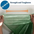thumbnail image 5 of YardGrow Greenhouse Replacement Cover for 10x5x7'H Outdoor Lean to Walk-in Wall Greenhouse Portable Waterproof Hot House (Green), 5 of 7