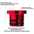 thumbnail image 6 of YIUIY For Can-Am Outlander Front Rear Wheel Bearing Greaser Service Tool 293350040 Red, 6 of 13