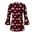 thumbnail image 3 of SHE IS My Items Oversized Tshirts for Women Cotton Womens Long Sleeve Tops Casual Cotton Womens Blouses Long Sleeve Button down Front Basic Cotton Tees for Women Oversized, 3 of 4
