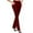 Brick Red, variant on Jeggings for Women Plus Size Seamless Flared Workout Pants Stretchy Bootcut Yoga Pants Wide Leg Leggings for Workout Running Athletic Activewear