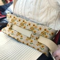 thumbnail image 3 of Rustic Vintage Sunflower Seatbelt Pillow - Plush Mastectomy Car Cushion - Retro Floral Design for Post Surgery Comfort - Pressure Relief for Women, 3 of 7