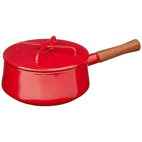 Dansk 834298 Kobenstyle Saucepan, 2-Quart, Chili Red, medium